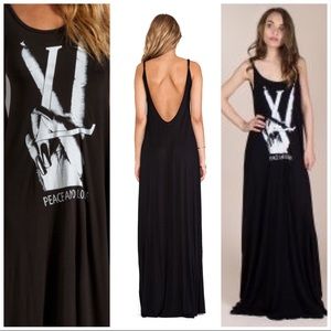 Lauren Moshi Peace and Love Maxi Dress